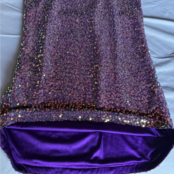 Allegra K Purple Sequin Dress - S🔥🔥 - Picture 7 of 9